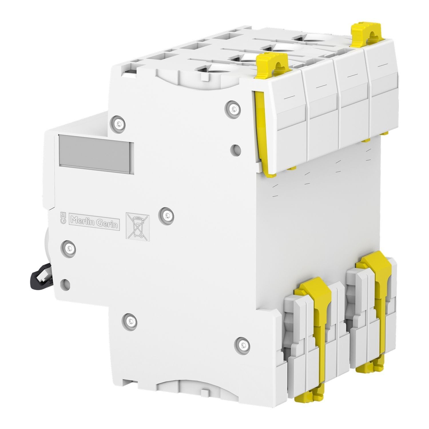Schneider electric a9 F74440 iC60 N disjoncteur, acti9, Courbure C, 4P, 85 mm hauteur x 72 mm largeur x 78.5 mm profondeur, 40 A courant, 50/60 Hz, Blanc