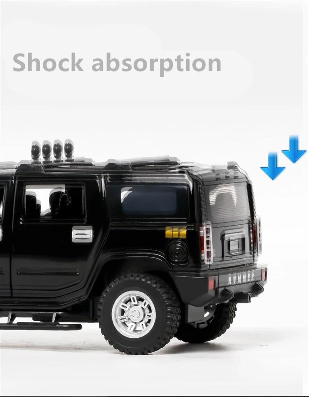 Amazon.co.jp: ミニカー スケールモデルカー 1/24 ハマー H2 合金車