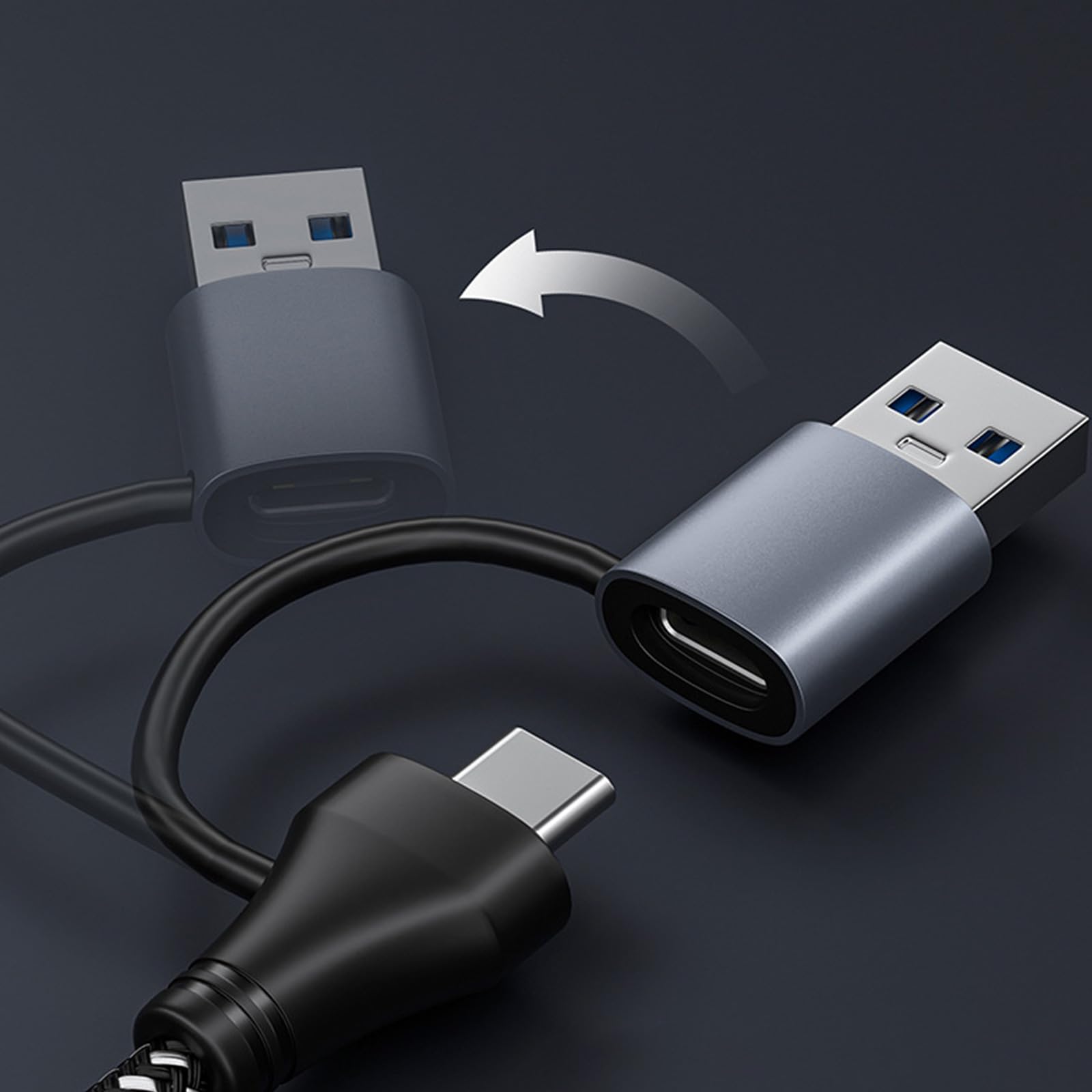 Lettore di schede USB CFEB da 10 Gbps veloce compatibile con trasferimento dati e schede SD3.0 cavo di durata