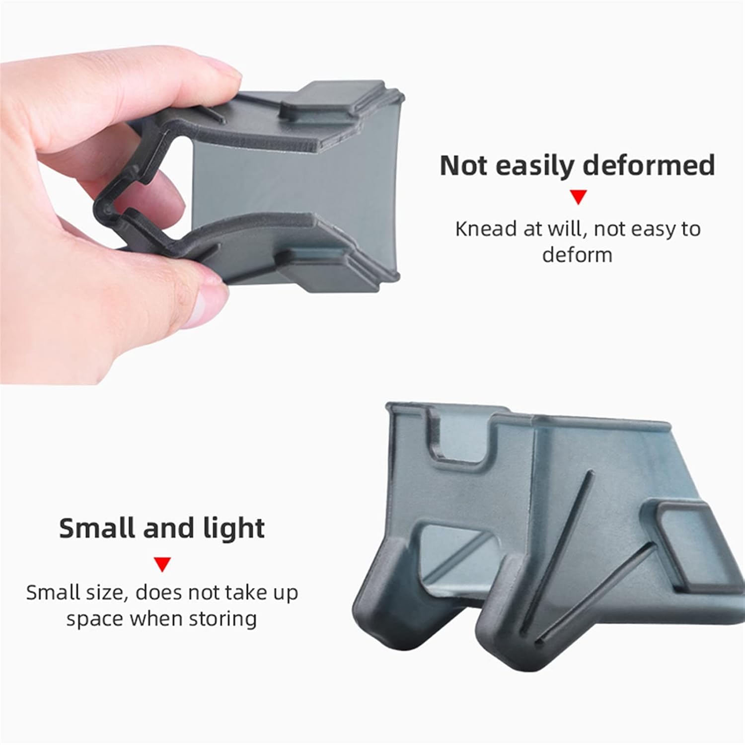 for D-ji FPV Battery Cover - Anti-Scratch Protection with Fixed Landing Gear