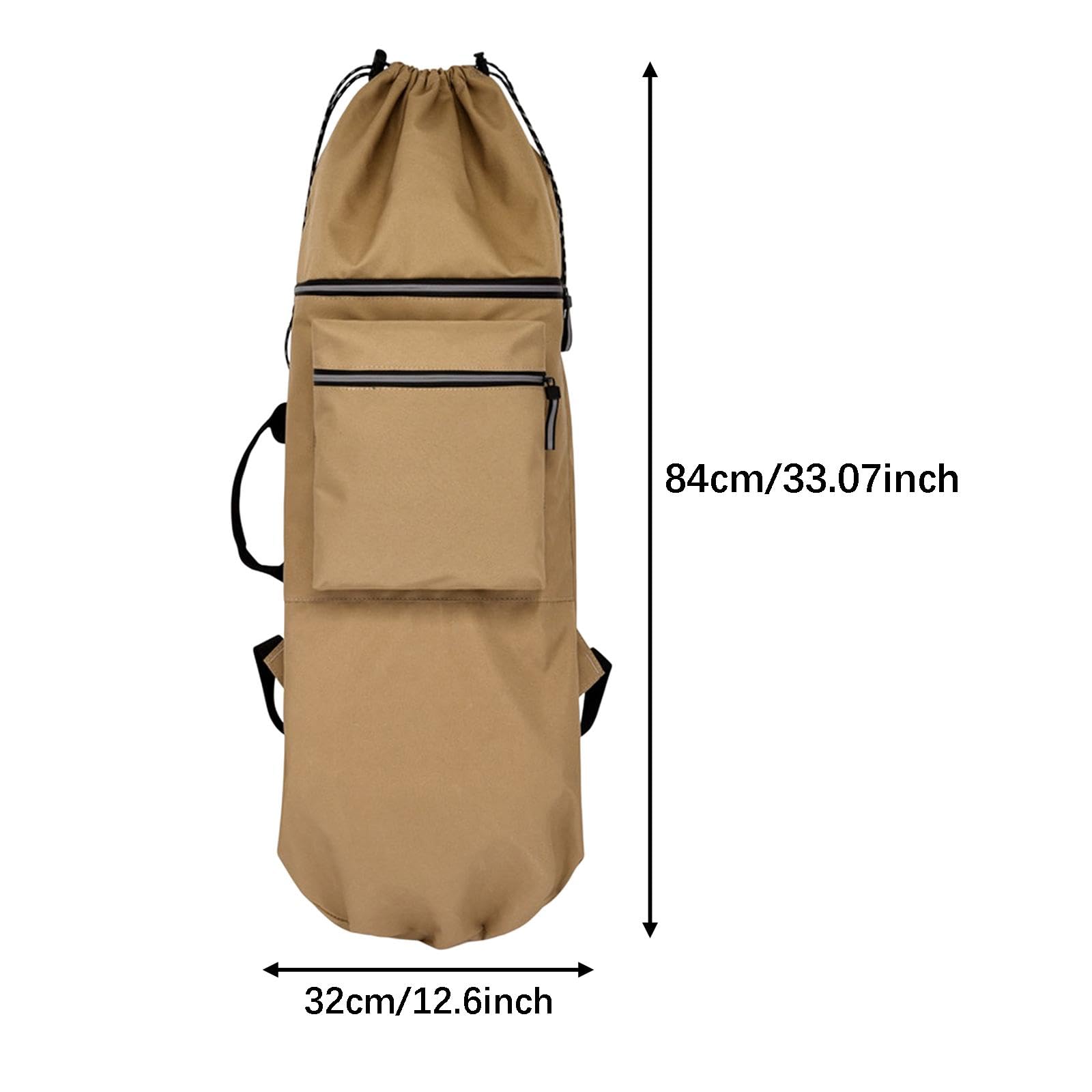LOVIVER Bolsa para Patineta Y Longboard con Materiales Funda Impermeable con Correa Ajustable Y Asa Doble Estuche Portátil Adecuado para Deportistas
