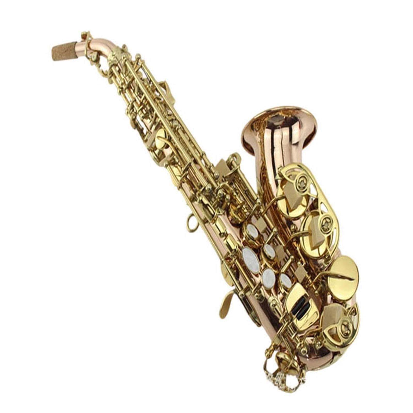 Saxofón Soprano Curvo Si Bemol