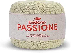 Barbante Passione, Cru, 8/5 Fios, 150 grs, Rolo com 396 Mts, Euroroma