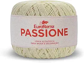 Barbante Passione, Cru, 8/5 Fios, 150 grs, Rolo com 396 Mts, Euroroma
