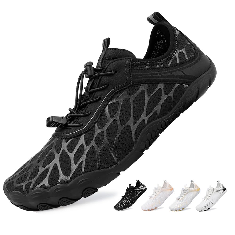 Zapatillas Barefoot Mujer Hombre Minimalistas Escarpines Barefoot Zapatillas de Deportes Exterior Interior Transpirable Piscina PlayaUnisex 36-46EU