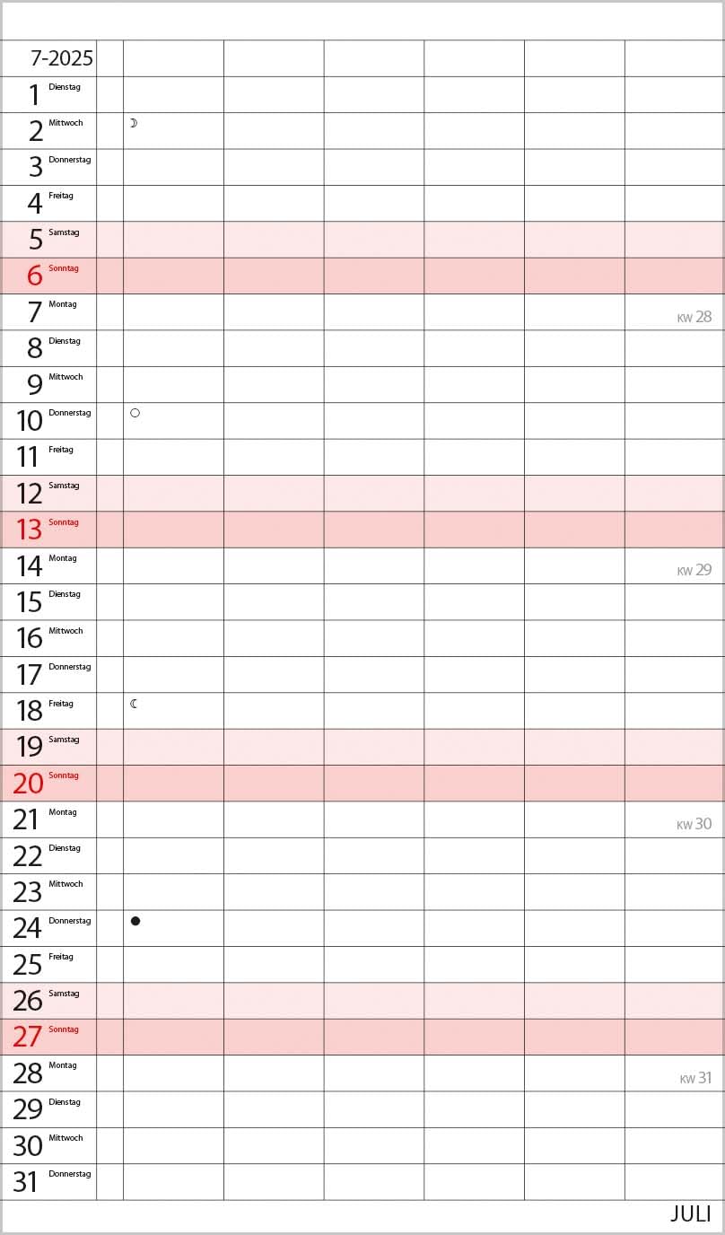 Agenda familiar XL 2025: calendario familiar con 6 columnas anchas. Temporizador familiar de alta calidad con fechas de vacaciones, columna adicional, vista previa hasta marzo de 2026 e información