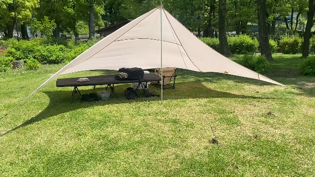 Amazon | ワンポールミニタープ(ONE POLE MINI TARP) アウトドア 公園