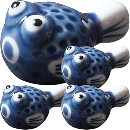 Luxshiny 4pcs Puffer Fish Chopstick Rest Animal Decor Japanese Chopsticks Dinning Table Decor Cat Chopsticks Cat Spoon Rest Chopstick Holder Chopsticks Storage Rack Table Chopstick Rest