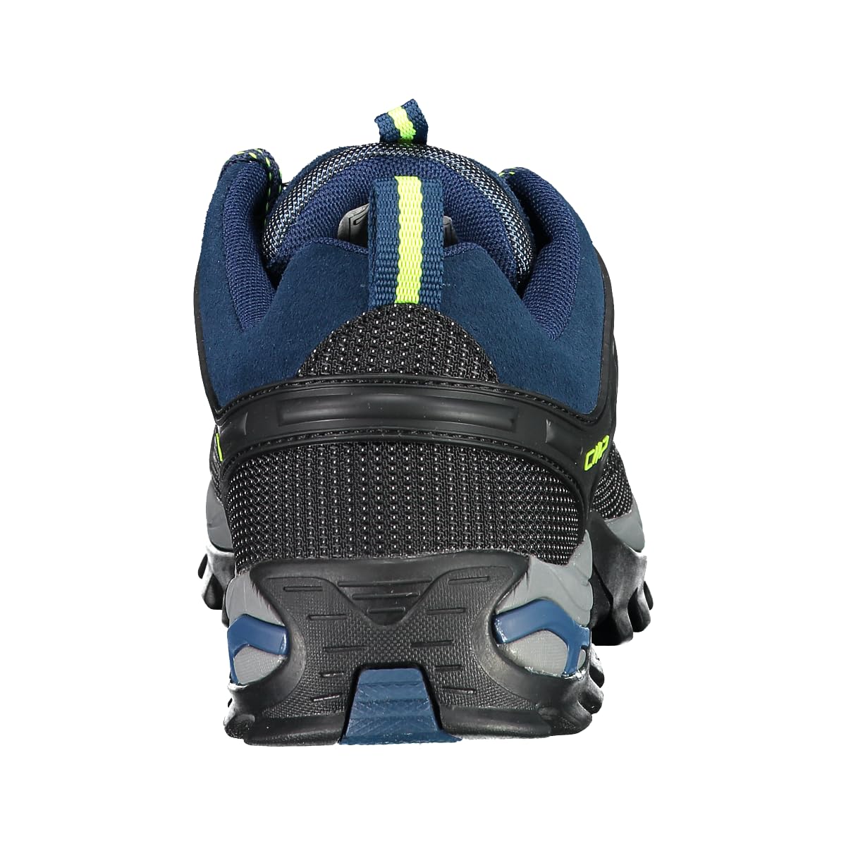 CMP Rigel Low Trekking Shoes Wp, Scarpe da trekking Uomo, Blue Ink-Yellow Fluo, 40 EU