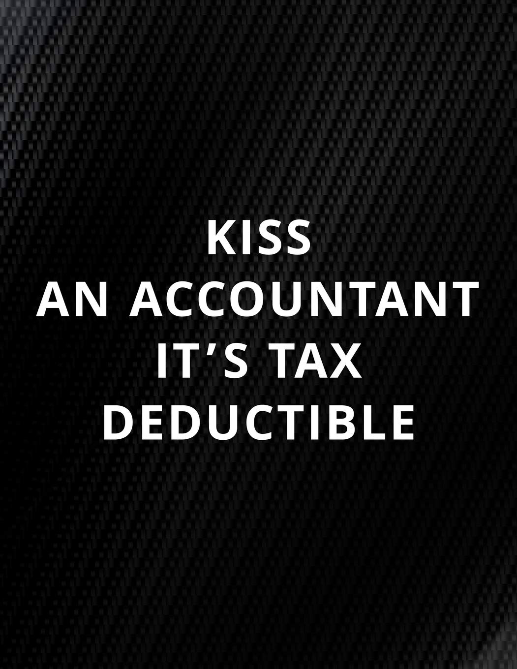 ACCOUNTANT: Funny Office Lined Notebook Journal Daily Planner Diary 8.5"x 11" Journal Notebook Blank Lined Book