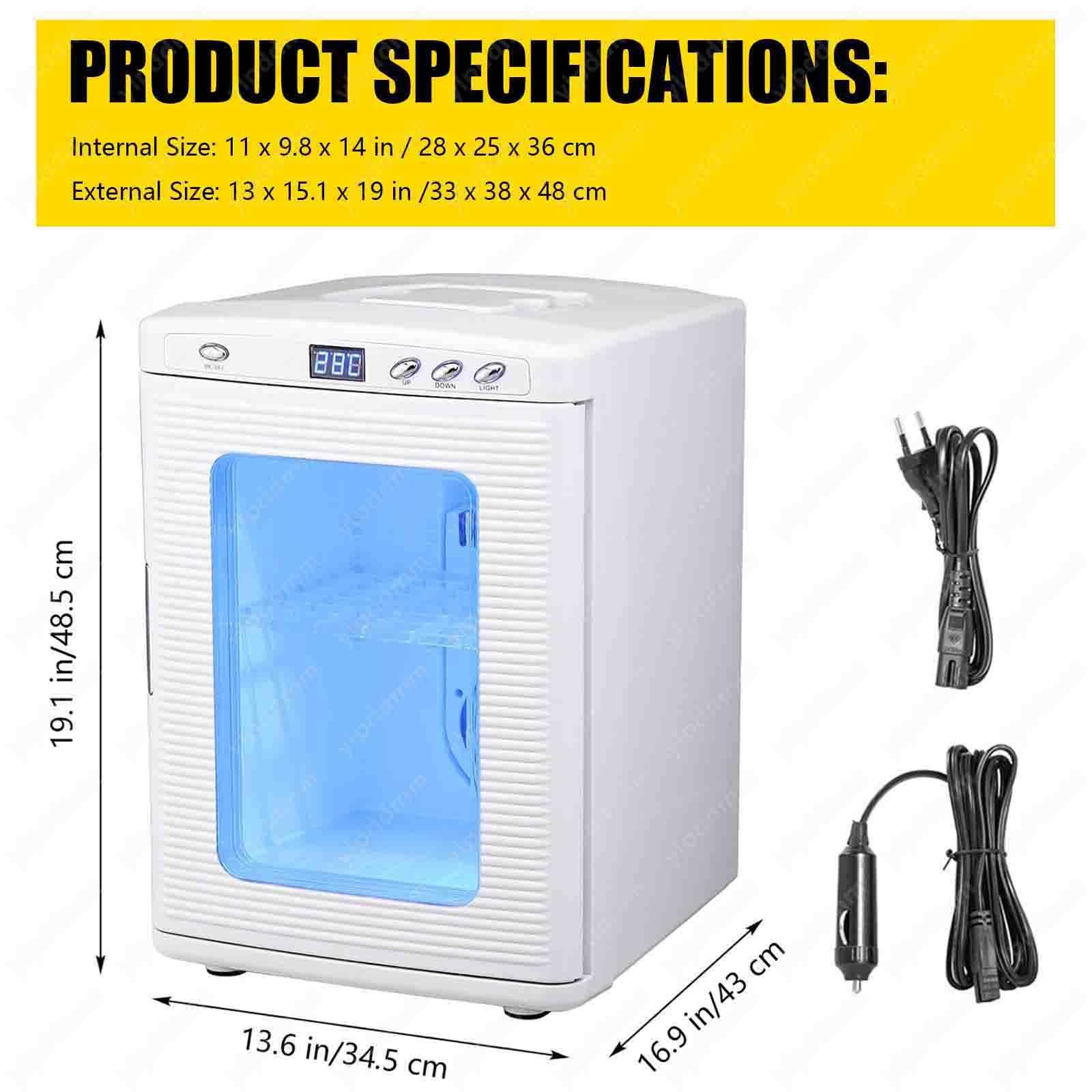 Incubatrice per rettili, controllo preciso della temperatura 36-140°F White | incubatrice for uova di rettili, per Laboratorio e Cova Uova, Scientifico per Piccoli Rettil, per Uova Automatica