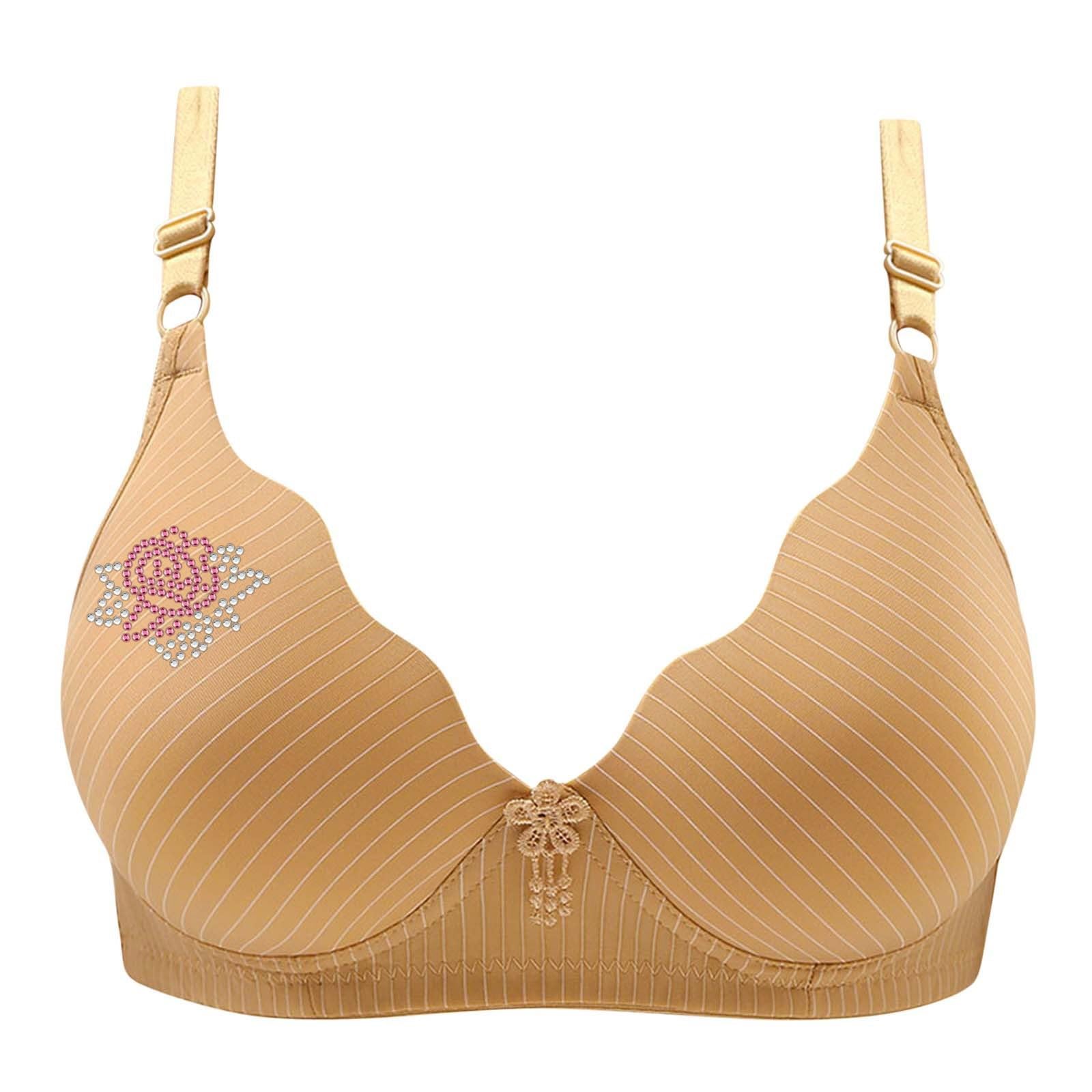 Push Up T Shirt Bra for Womens Casual Wire Free Bra No Underwire Full Coverage Everyday Bras Comfort