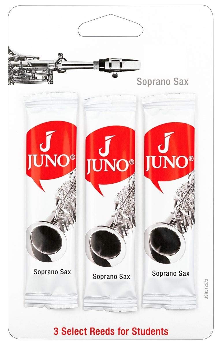 JUNO Soprano Sax, 3 Reed Card, 2