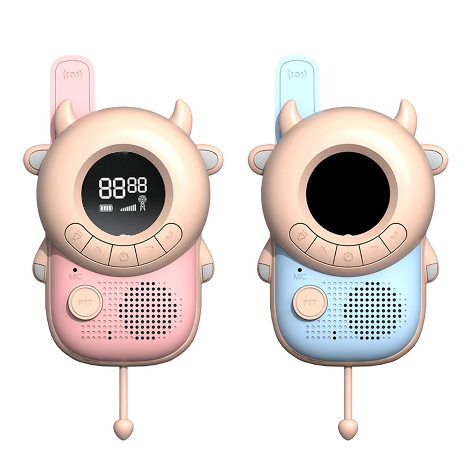 Kinder Walkie-Talkies 2-teiliges LCD-Display mit Taschenlampe tragbar und | 22-Kanal Outdoor Walkie-Talkies für , Mädchen, Zuhause, Camping, Reisen, Park, Garten,