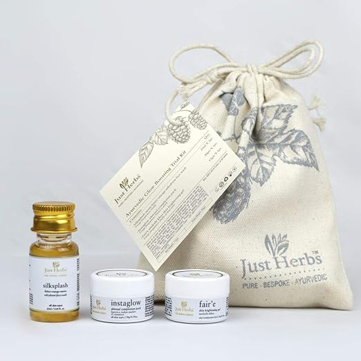 Just Herbs Ayurvedic Glow Boosting Trial Kit at Rs. 234