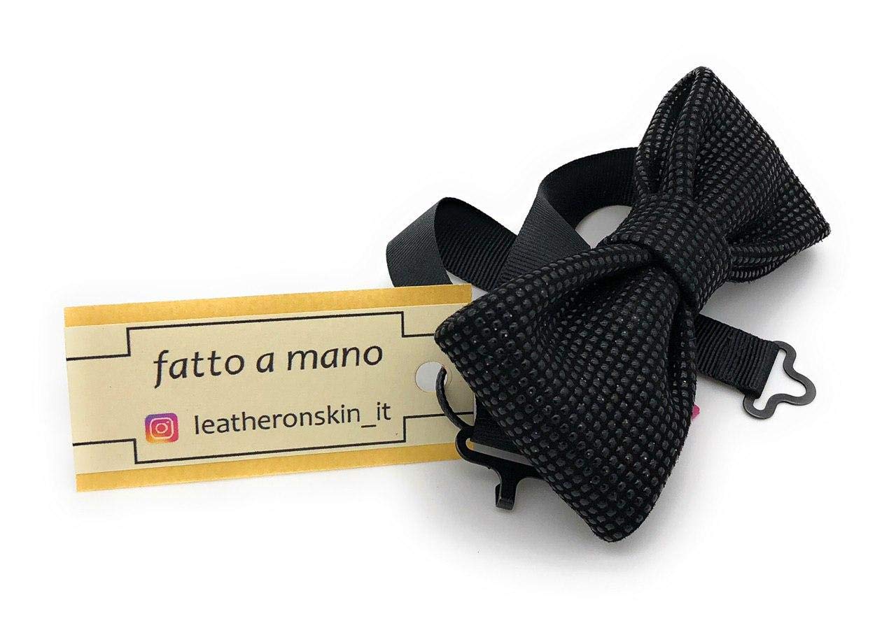 PAPILLON in Vera Pelle fatto a mano - EDIZIONE LIMITATA