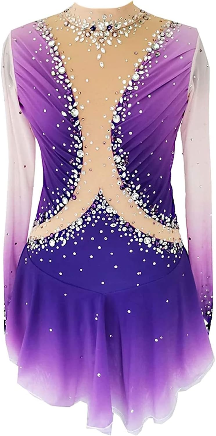 Figure Skating Clothing Girls Training and Competition Skating Clothing Gymnastics Clothing Sportswear