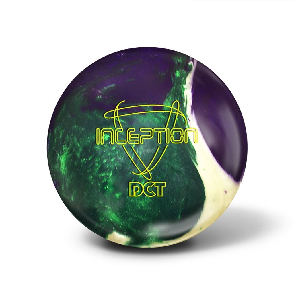 900 Global Inception DCT Pearl Bowling Ball, Green/Purple/Cream 