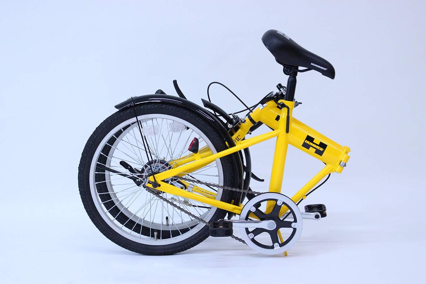 早い者勝ち　ハマー HUMMER 折り畳み自転車 20インチ ゴールド 大阪関西 早い者勝ち ハマー HUMMER 折り畳み自転車 20インチ ゴールド