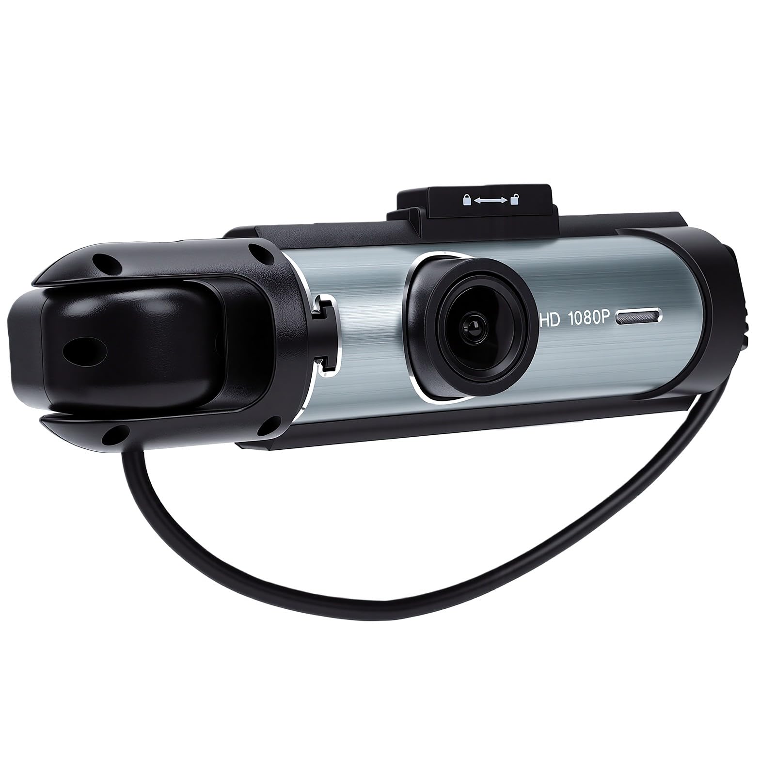 Jectse Doppia Dash Cam Anteriore e Posteriore, Registrazione