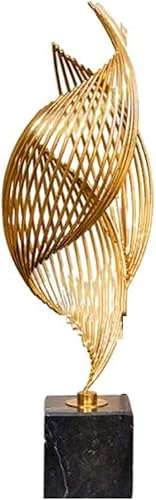 Escultura china de la estatua del feng shui adornos de la caracola del metal del mármol, muebles creativos para el hogar, muebles modernos para el