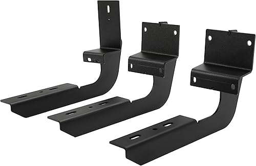 KUAFU Soporte para estribo compatible con Ford Transit 150 250 350 2015-2023 Soportes de montaje de paso lateral del pasajero