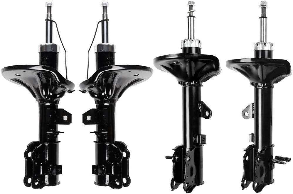 Shocks Struts,ECCPP Front Rear Shock Absorbers Strut Kits Compatible with 2004 2005 2006 2007 2008 2009 Kia Spectra,2005 2006 2007 2008 2009 Kia Spectra5 333490 72301 333491 72302 333492 72303 333493