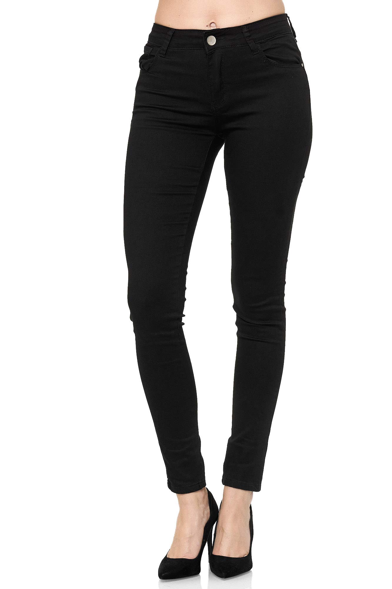 Elara Donna Pantaloni Elasticizzati Push Up Jeans Chunkyrayan