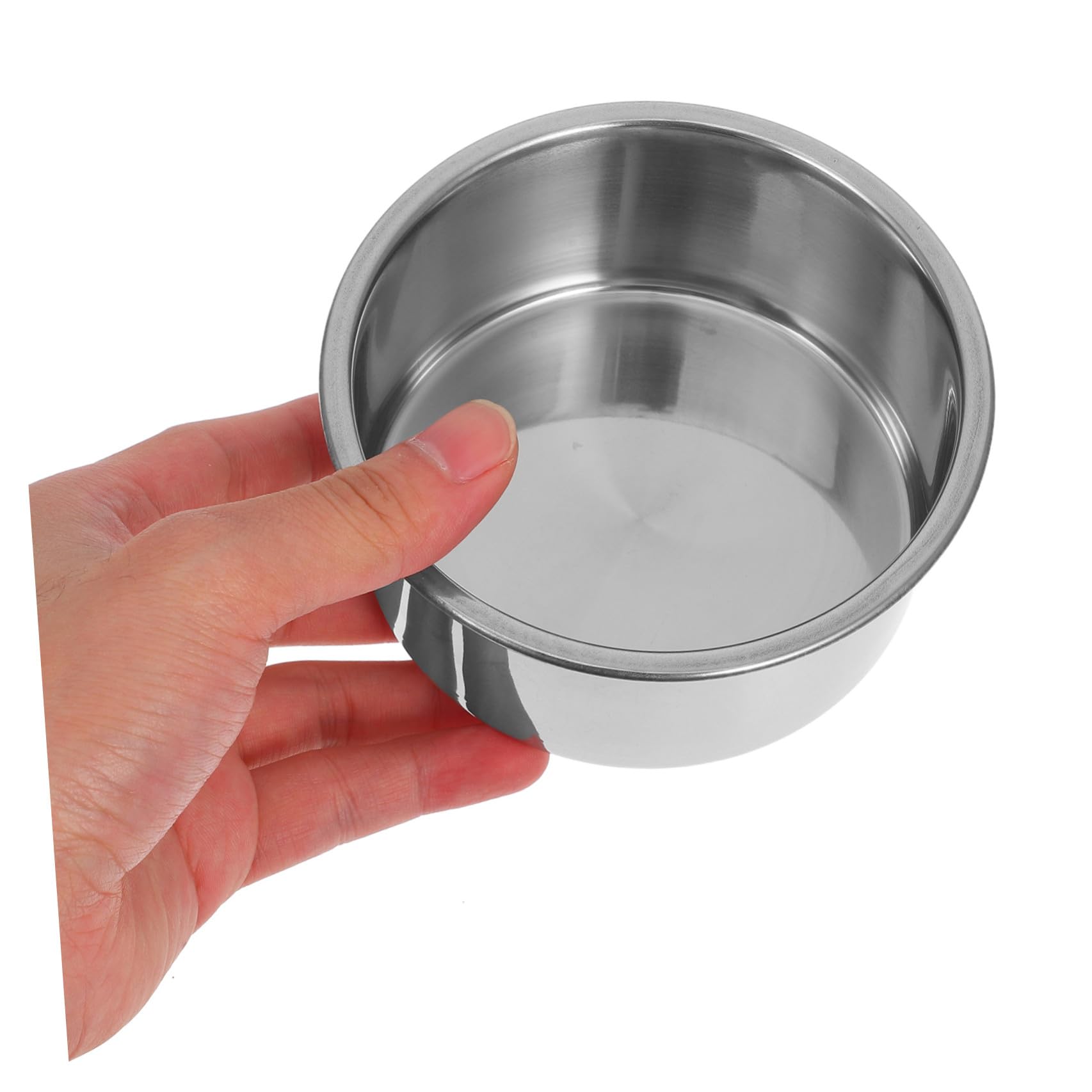 Alasum Teglia per Torta Rotonda Mini 3 Pezzi in Acciaio Inox Argento