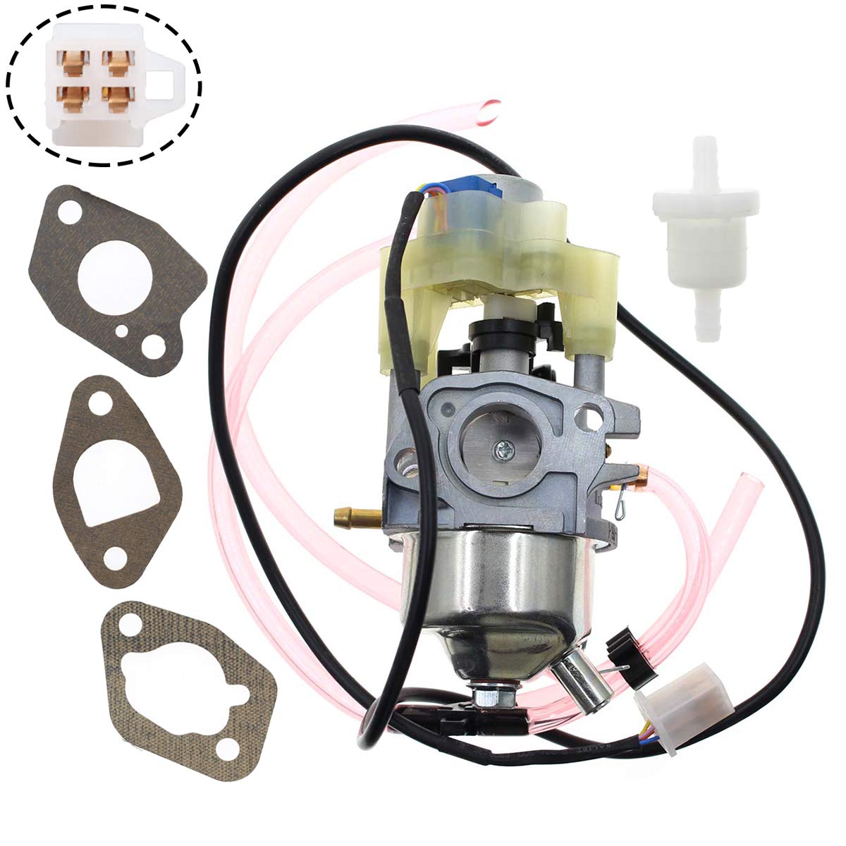 Amazon Com Carbhub 16100 Zl0 D66 Carburetor For Honda Eu3000i Eu3000is Generator Carb With Gaskets Replace 16221 Zh8 801 Carburetor Replaces 16100 Z0v D12 16100 Zl0 D66 Automotive