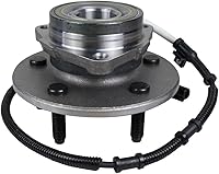 Vista 1 de Autoround 515029 Conjunto de Cubo y Rodamiento de Rueda Delantera para 4x4 4WD Ford F150 2000-2003, F-150 Heritage 2004, 5 Tuercas con ABS