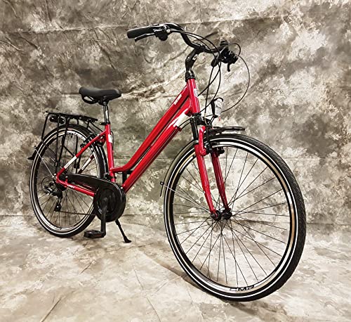 Panther Laval 2.0 Damen Trekkingbike 28 Zoll – 21-Gang Shimano, Alurahmen, Türkis