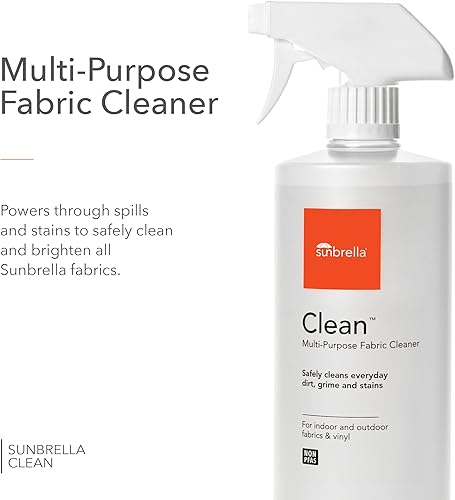 Miniatura 10 de Sunbrella Kit de cuidado total  Limpia, protege y restaura tela y tapicería  Paquete de limpiador de telas, removedor de manchas y protector  16
