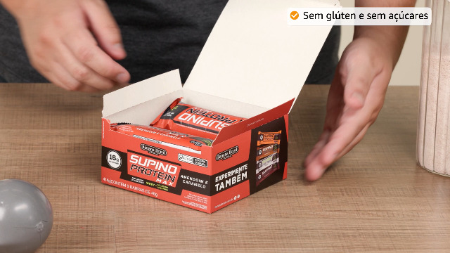 Banana Brasil Display Supino Protein Amendoim Com Caramelo Max