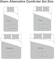 Vista 6 de Juego de ropa de cama de juego tamaño matrimonial, juego de edredón para niños y niñas, niños, adolescentes, microfibra suave, botones modernos