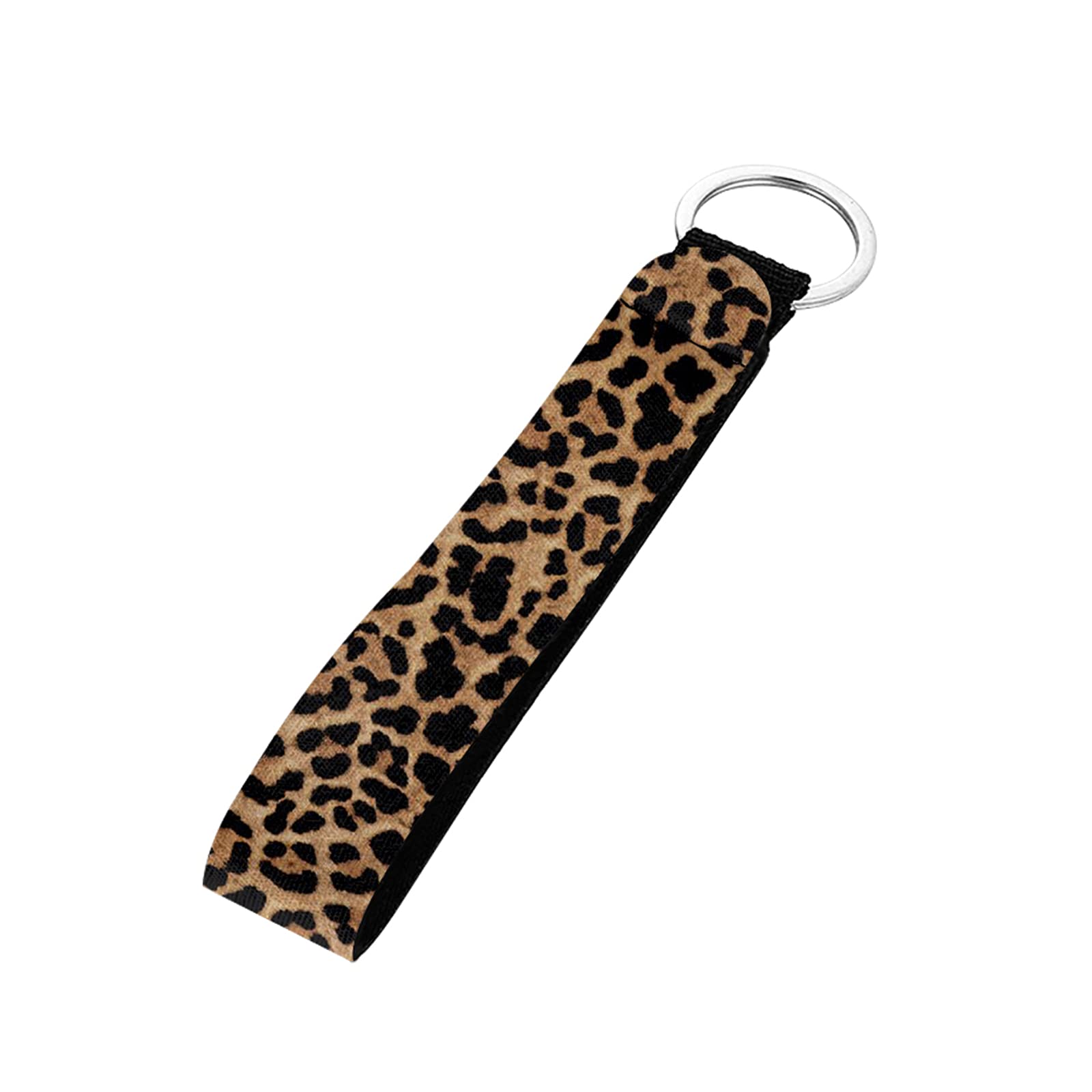 Jeiento Leopard Key Chain for Car Key Motorcycle Key, Fashion Keychain Metal Key Chains Key Ring for Home Use, Easy to Use Home Key Decoration