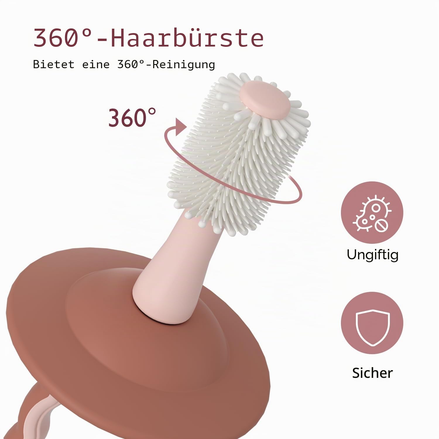 Momcozy Baby Zahnbürste, Kleinkind Zahnbürste 1-2, Säuglingszahnbürste 6 bis 12 Monate und älter, Mundreiniger, Baby Zungenreiniger, Grün