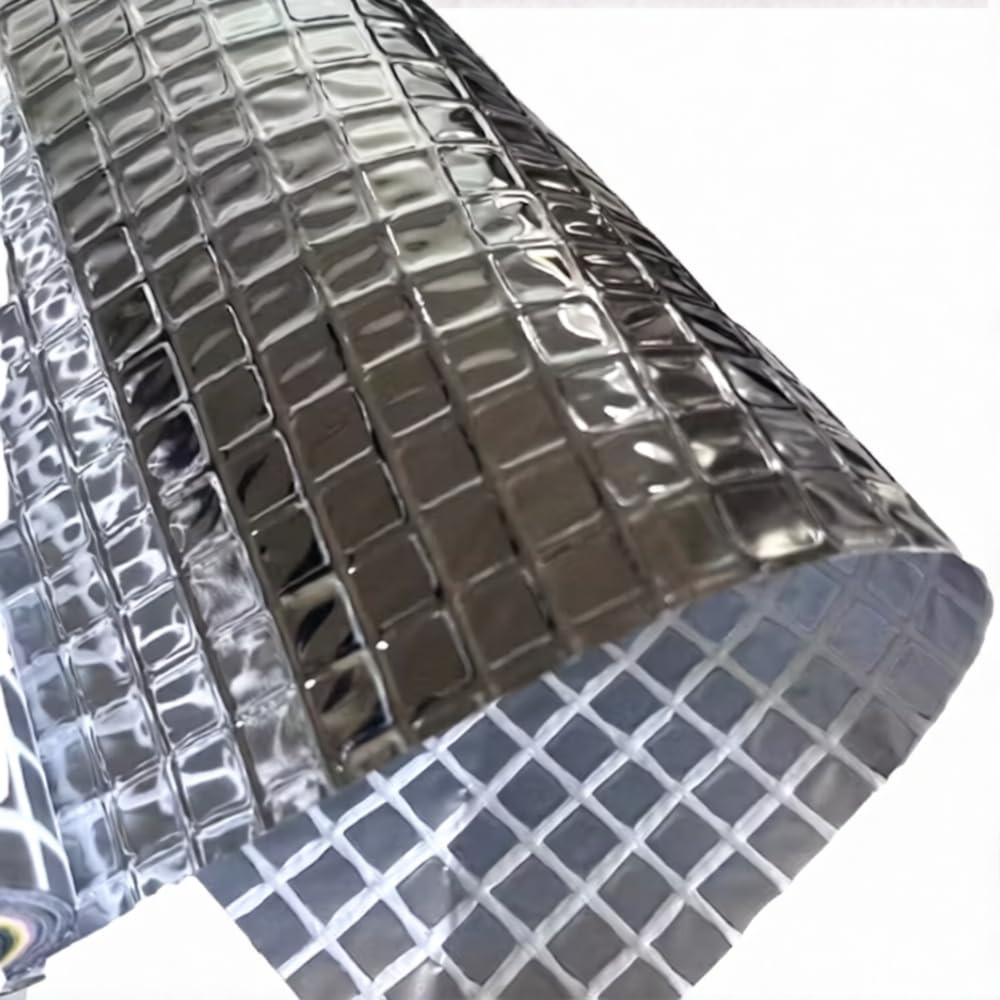 ABS PowerFoil Aluminium Foil Vapour Barrier Membrane – Reflective Insulation Roll for Roof, Wall & Floor – Moisture & Heat Resistant, CE Approved (1.5m X 10m Folded)