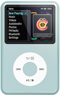 Mp3 Player with Bluetooth Innioasis Y1 Video Digital Music Player HiFi Mini Portable Kids Audiobook Mp3 2025 Nice Gift Choice Theme Upgrade Off-Green - Amazon product rated Grade A