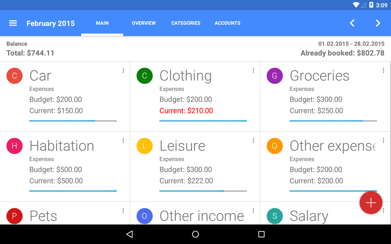 Our Budget Book - App on Amazon Appstore