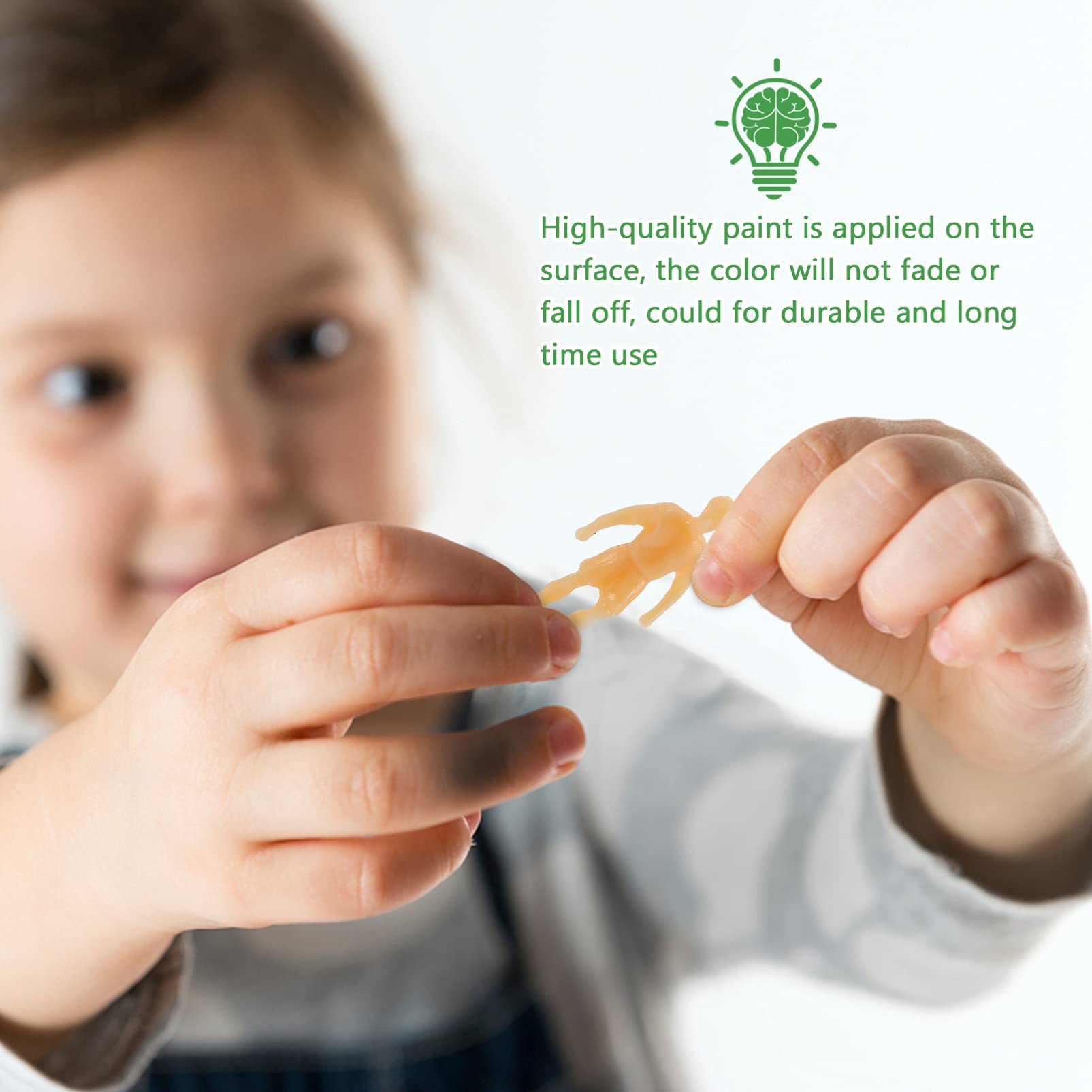 Veemoon 39pcs Football Player Figures Mini Soccer Player Model Boys and Girls-Friendly Soccer Action Figures Decorative Miniature Characters