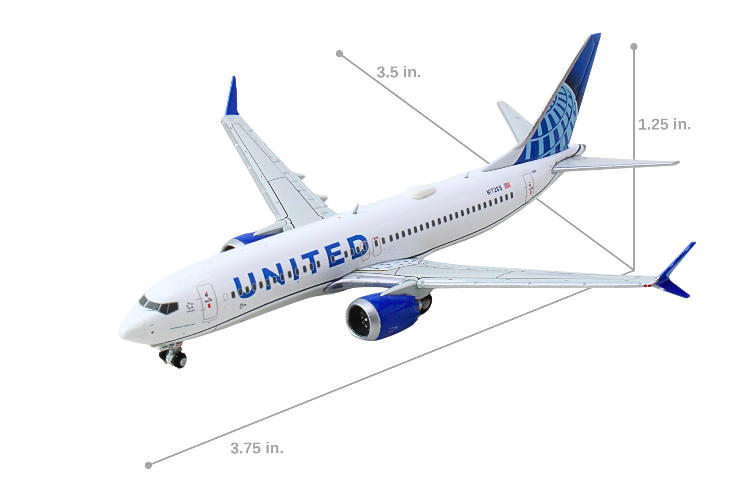 Amazon.co.jp: GeminiJets 1:400 ユナイテッド航空 ボーイング 737 MAX