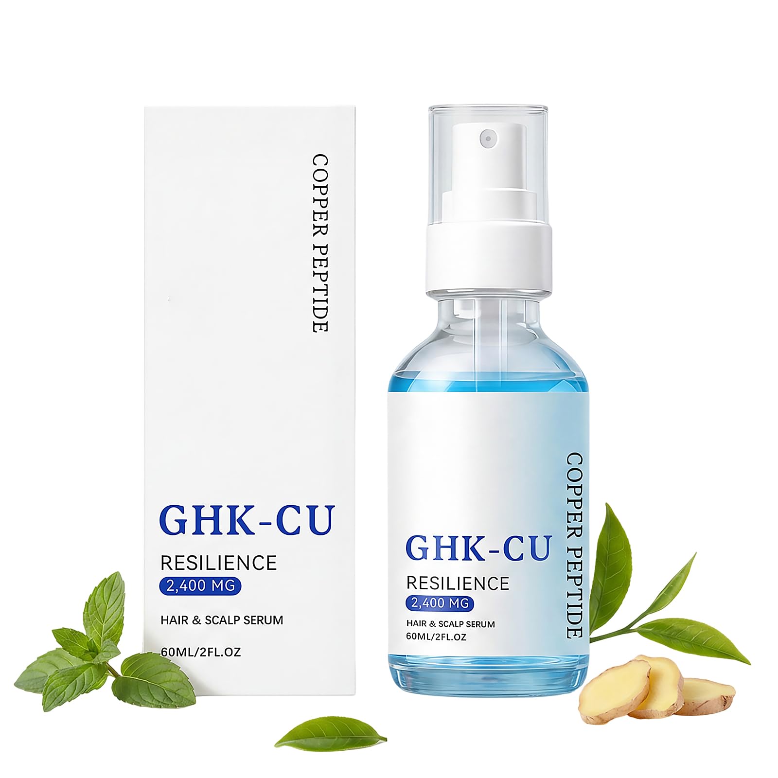 ghk cu haare 60ml Ghk-Cu Copper Peptide Serum Copper Für Haare,Kupfer-Peptide Hair Growth Serum zur Kopfhaut Nähren,Spendet Sanft Feuchtigkeit Nährt Die Kopfhaut Fördert Natürliche Haarwachstum Kosmetik GHK-Cu Peptide | Buy Product Size:50mg
