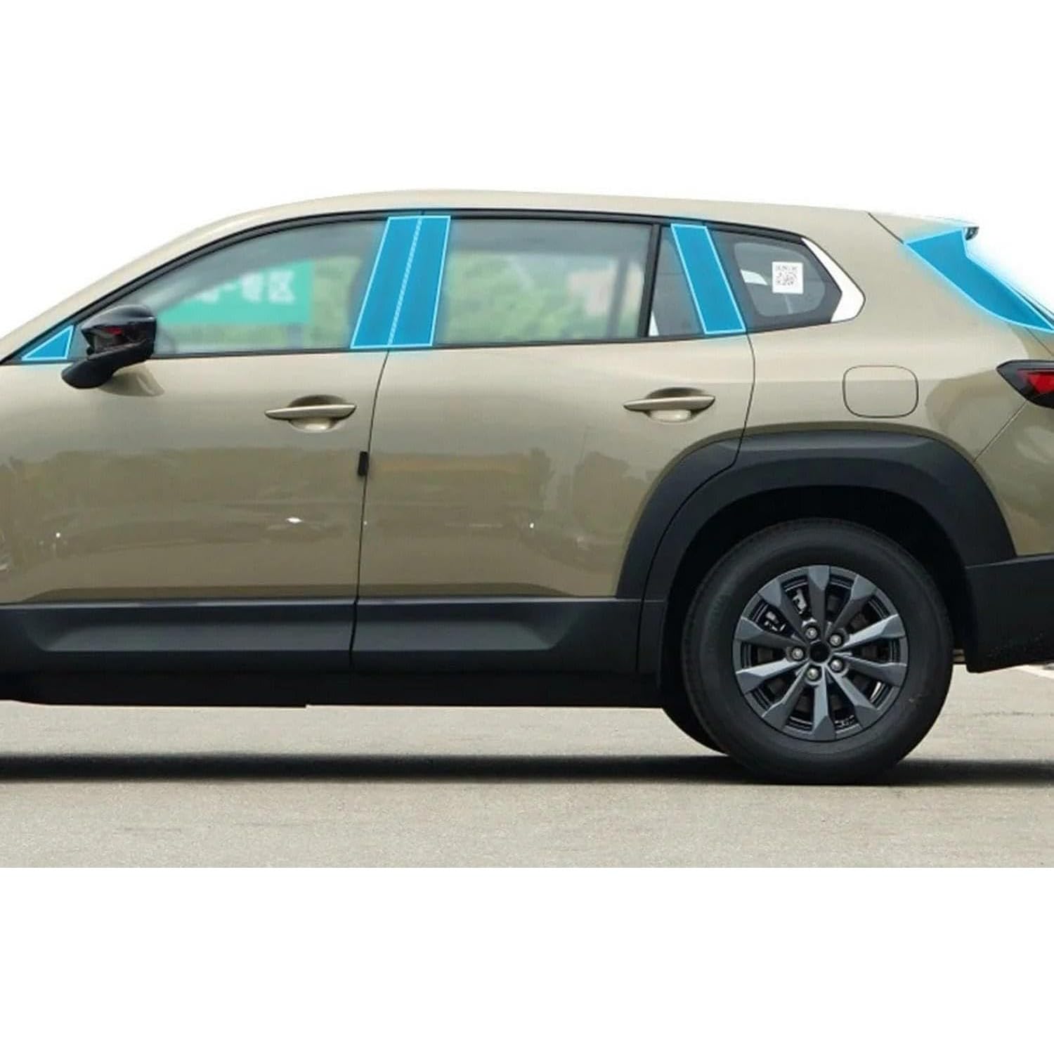 Film PPF de protection pour vitres de Mazda CX-50 lors de vos trajets