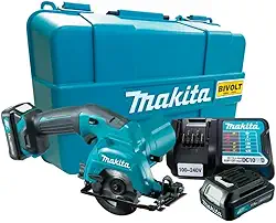 Serra Circular a Bateria 12V 85mm 2 Baterias HS301DWYE Makita