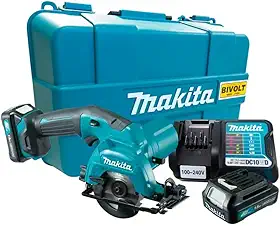 Serra Circular a Bateria 12V 85mm 2 Baterias HS301DWYE Makita