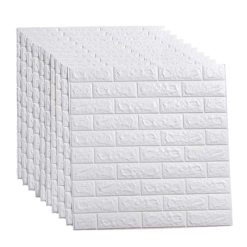 Paneles de pared 3D de ladrillo decorativo para salón y dormitorio MU Lockers 15 piezas