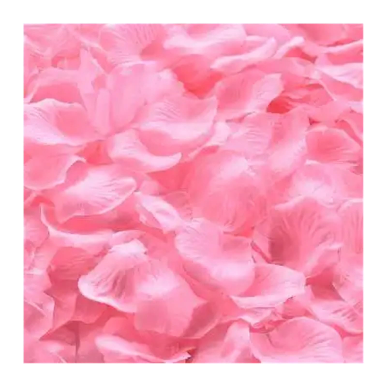 L6NqIAG 1000/3000Pcs Multicolor Fake Rose Petals Girl Silk Petal Artificial Flower For Wedding Party Home Decoration rose petals for bedroom(Pink,3000pcs)