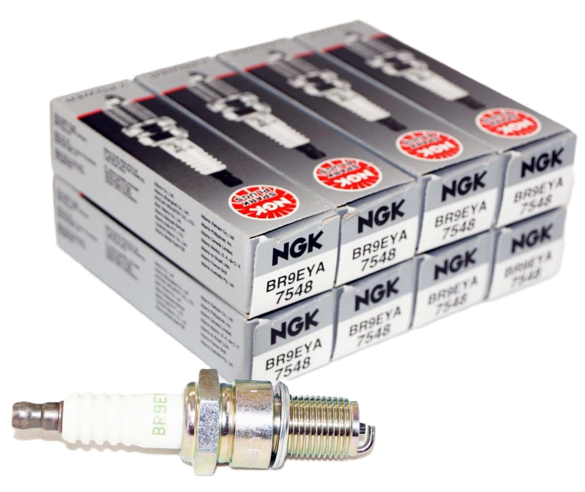 Amazon.com: NGK V-Power Spark Plugs - Stock #7548 - BR9EYA - Solid