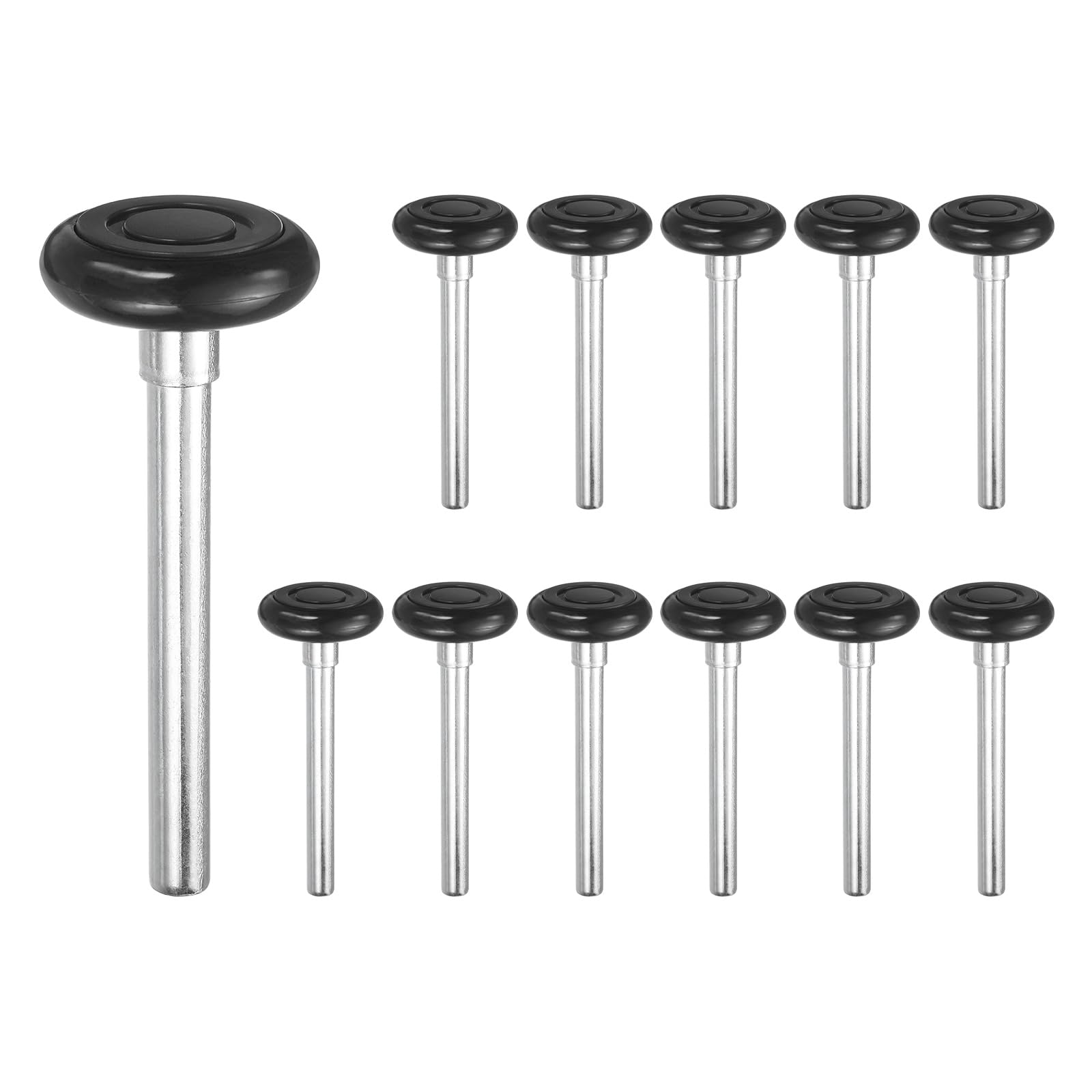 Rouleaux de porte de garage en nylon de 4,6 cm avec roulement de précision haute longévité